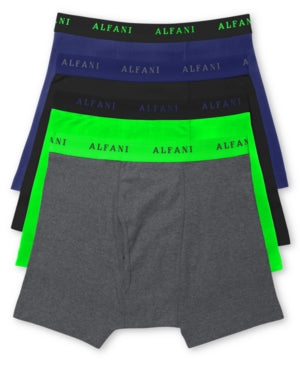Alfani Men's Neon Boxer Briefs  4 packxl