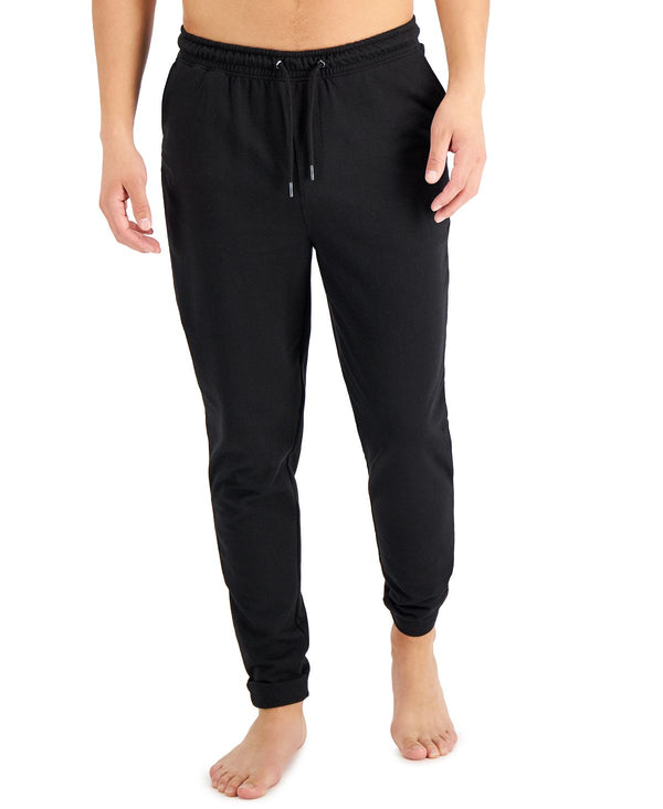 Alfani Mendoza Jogger Pajama Pants Black