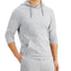 Alfani Moisture-wicking Pajama Hoodie Grey Heather