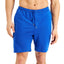 Alfani Moisture-wicking Pajama Shorts Blue