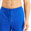 Alfani Moisture-wicking Pajama Shorts Blue