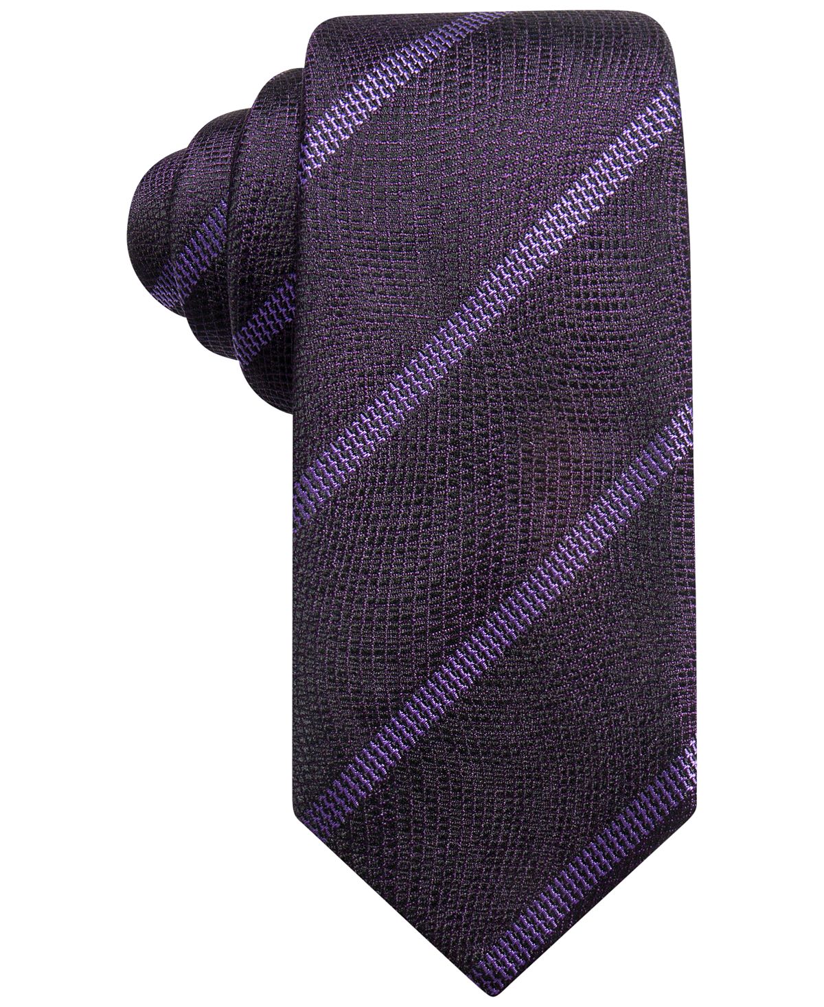 Alfani Purple 2.75" Slim Tie Linda Purple