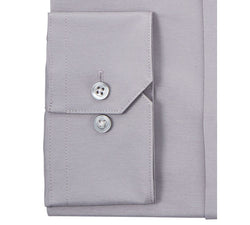 Alfani Regular Fit Solid Dress Shirt Silver Filigree thumbnail 3