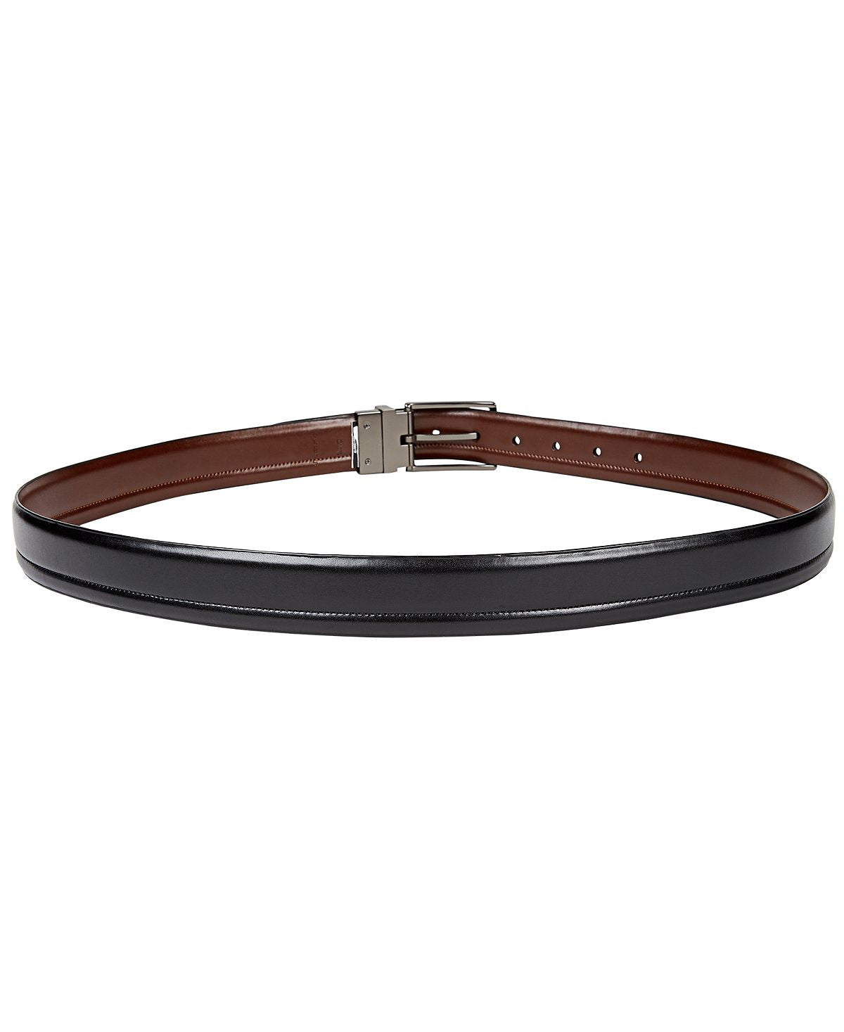 Alfani Reversible Stretch Belt Black