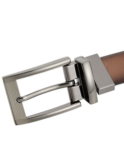 Alfani Reversible Textured Leather Dress Belt Tan/Black thumbnail 3