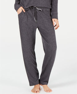 Alfani Ribbed Soft Knit Jogger in Dark Grey thumbnail 2