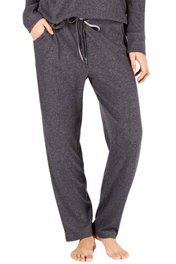Alfani Ribbed Soft Knit Jogger in Dark Grey thumbnail 1