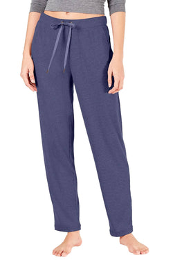 Alfani Ribbed Soft Knit Joggers in True Denim Blue thumbnail 1