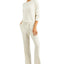 Alfani Ribbed Wide Leg Pajama Set Hthr Grain