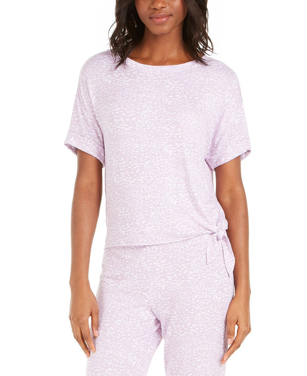 Alfani Side-tie Pajama T-shirt Modern Animal