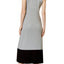 Alfani Sleeveless Colorblocked Knit Nightgown in Grey Heather