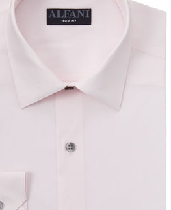 Alfani Slim Fit 2-way Stretch Performance Dress Shirt Blossom Mist thumbnail 2