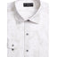 Alfani Slim Fit 4-way Stretch Dress Shirt White Grey