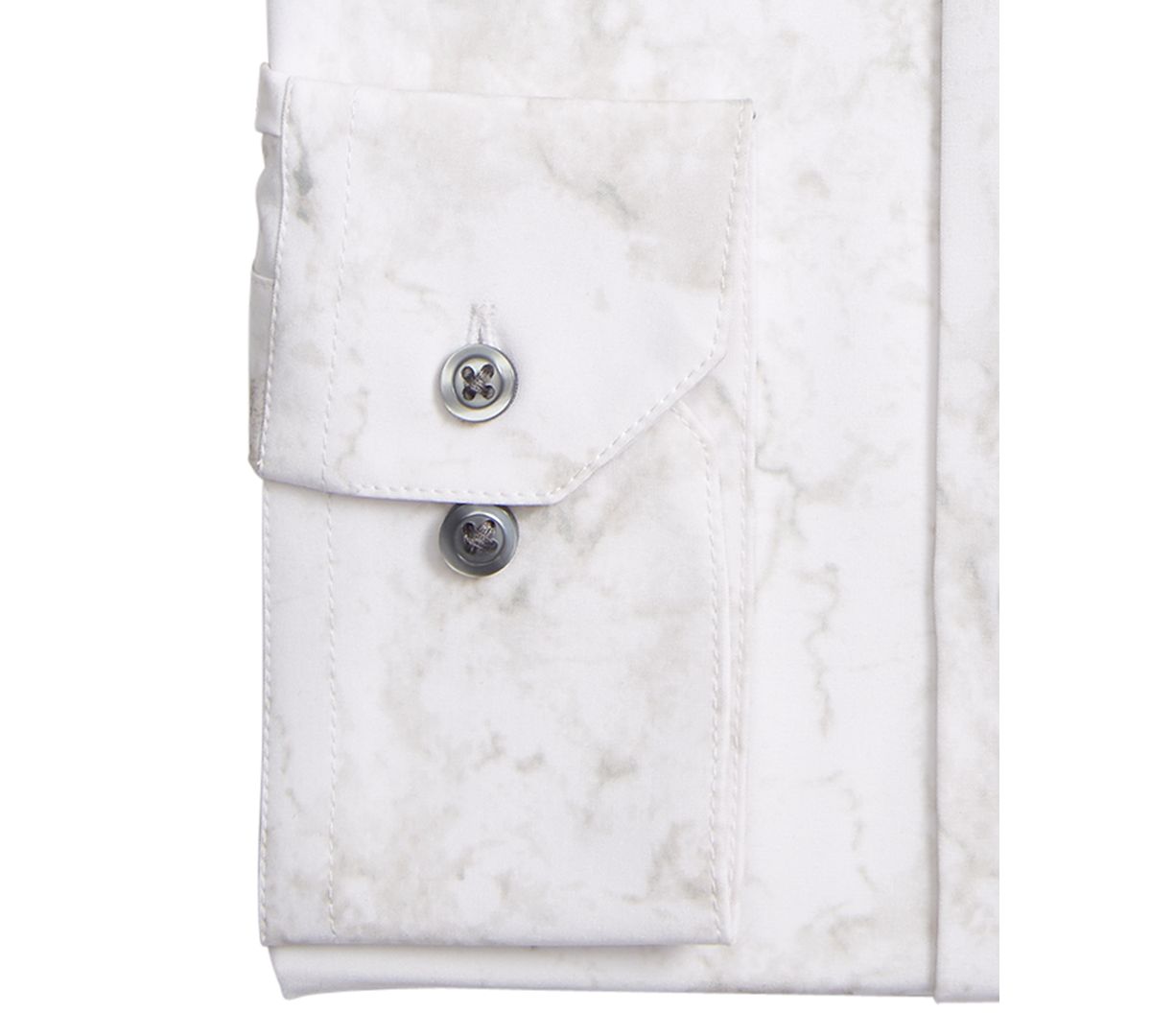Alfani Slim Fit 4-way Stretch Dress Shirt White Grey