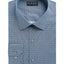 Alfani Slim-fit Performance Stretch Striped Box Dress Shirt Navy Lt Blue