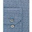 Alfani Slim-fit Performance Stretch Striped Box Dress Shirt Navy Lt Blue