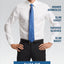 Alfani Slim-fit Performance Stretch Striped Box Dress Shirt Navy Lt Blue