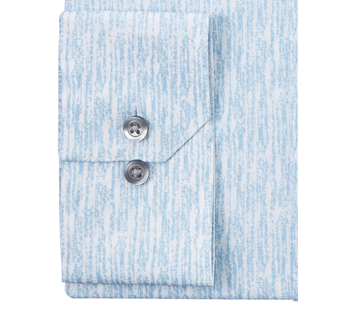 Alfani Slim-fit Performance Stretch Texture-print Dress Shirt Lt Blue White