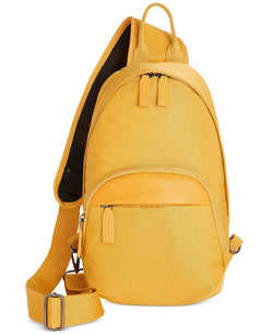 Alfani Sling Backpack Mustard thumbnail 1