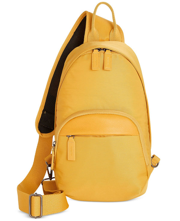 Alfani Sling Backpack Mustard