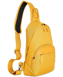 Alfani Sling Backpack Mustard thumbnail 2