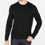 Alfani Solid Crewneck Sweater Deep Black