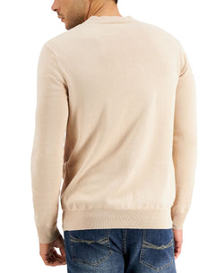Alfani Solid Pocket Cardigan Sugar Beige thumbnail 2