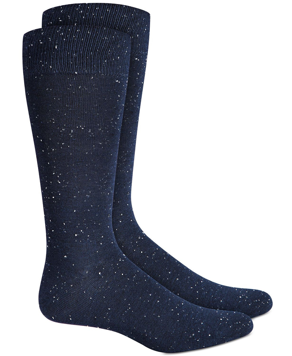 Alfani Speckled Socks Navy