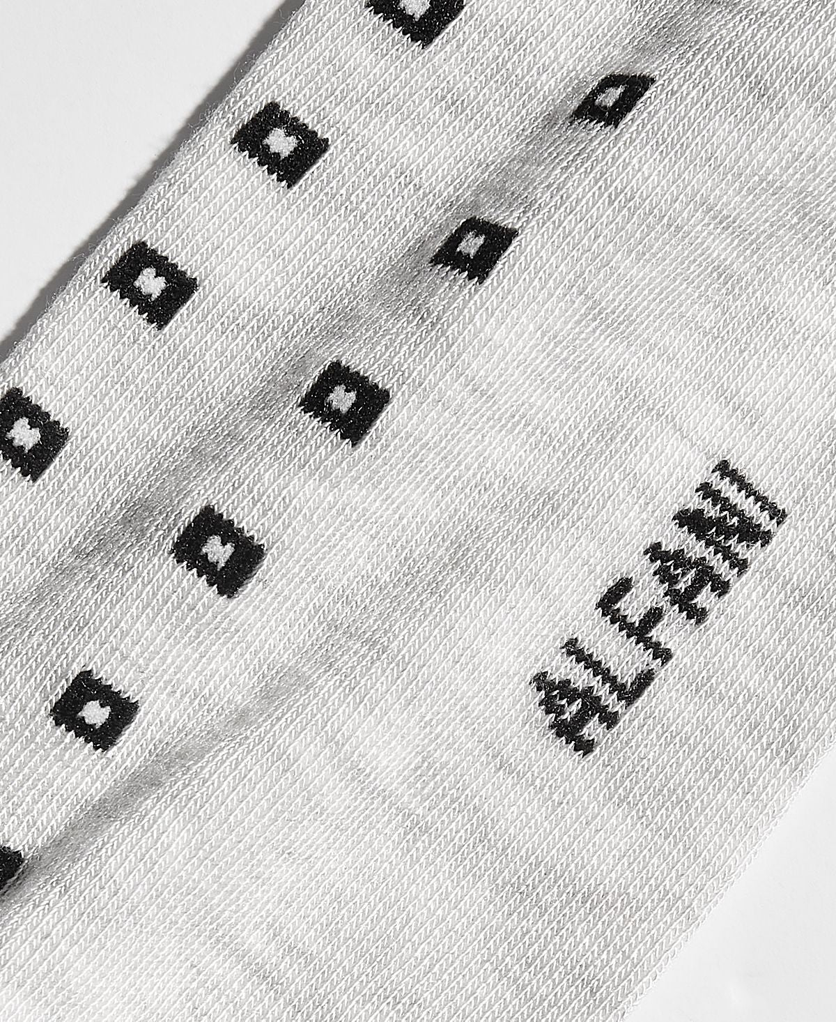 Alfani Square-dot Crew Socks Grey