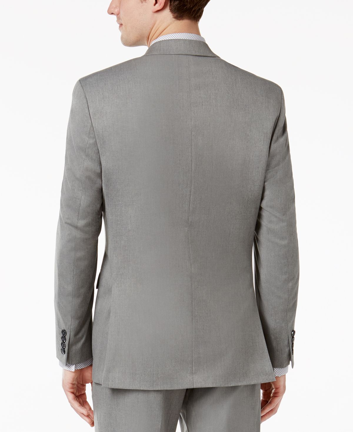 Alfani Stretch Performance Slim-fit Jacket Light Grey