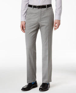 Alfani Stretch Performance Solid Slim-fit Pants Light Grey thumbnail 1