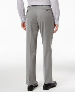Alfani Stretch Performance Solid Slim-fit Pants Light Grey thumbnail 2