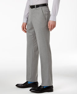 Alfani Stretch Performance Solid Slim-fit Pants Light Grey thumbnail 4
