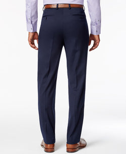 Alfani Stretch Performance Solid Slim-fit Pants Navy thumbnail 3
