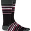 Alfani Striped Dress Socks Black Stripe