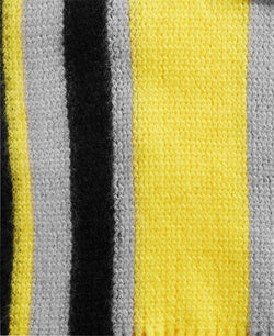 Alfani Striped Scarf Yellow/Grey thumbnail 2