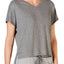 Alfani Super Soft Ribbed Top in Pewter Heather