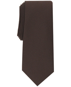 Alfani Tanner Mini Tie Brown thumbnail 1