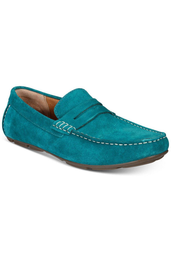 Alfani Teal Sal Suede Penny Driver
