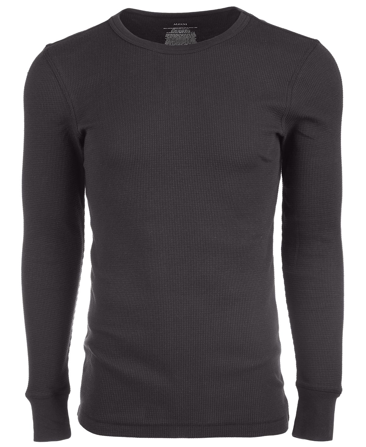 Alfani Thermal Shirt Charcoal
