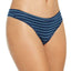 Alfani Ultra Soft Mix And Match Thong Underwear Blue Stripe