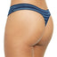 Alfani Ultra Soft Mix And Match Thong Underwear Blue Stripe