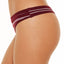 Alfani Ultra Soft Mix And Match Thong Underwear Red Stripe