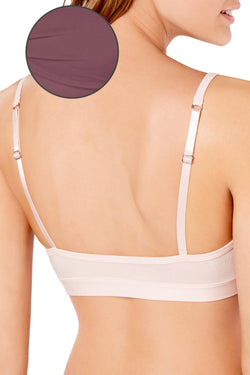 Alfani Ultra Soft Mix/Match Bralette in Grapevine thumbnail 2