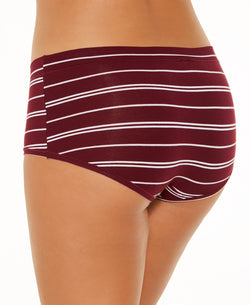 Alfani Ultra Soft Mix-and-match Boyshort Underwear Red Stripe thumbnail 3