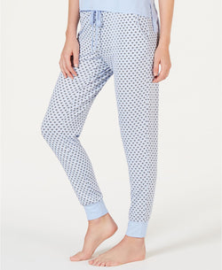 Alfani Ultra Soft Printed Jogger in Blue Wave thumbnail 2