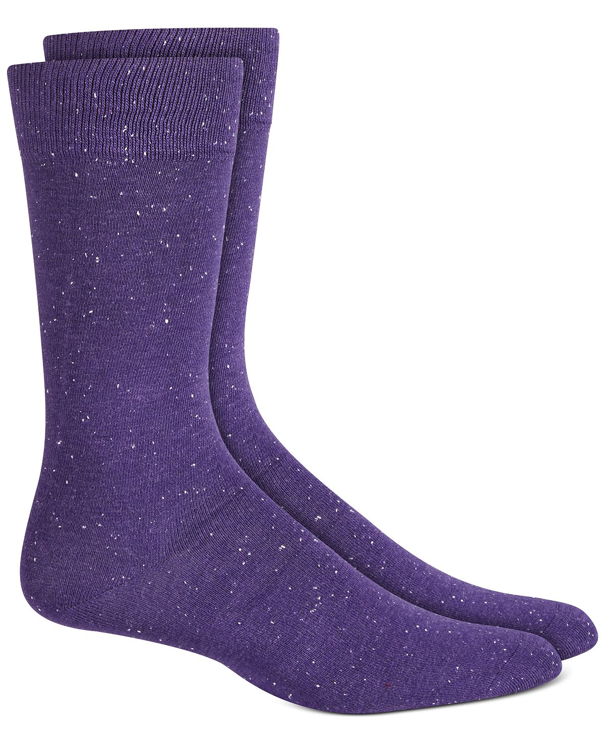 Alfani a Donegal Texture Socks Purple