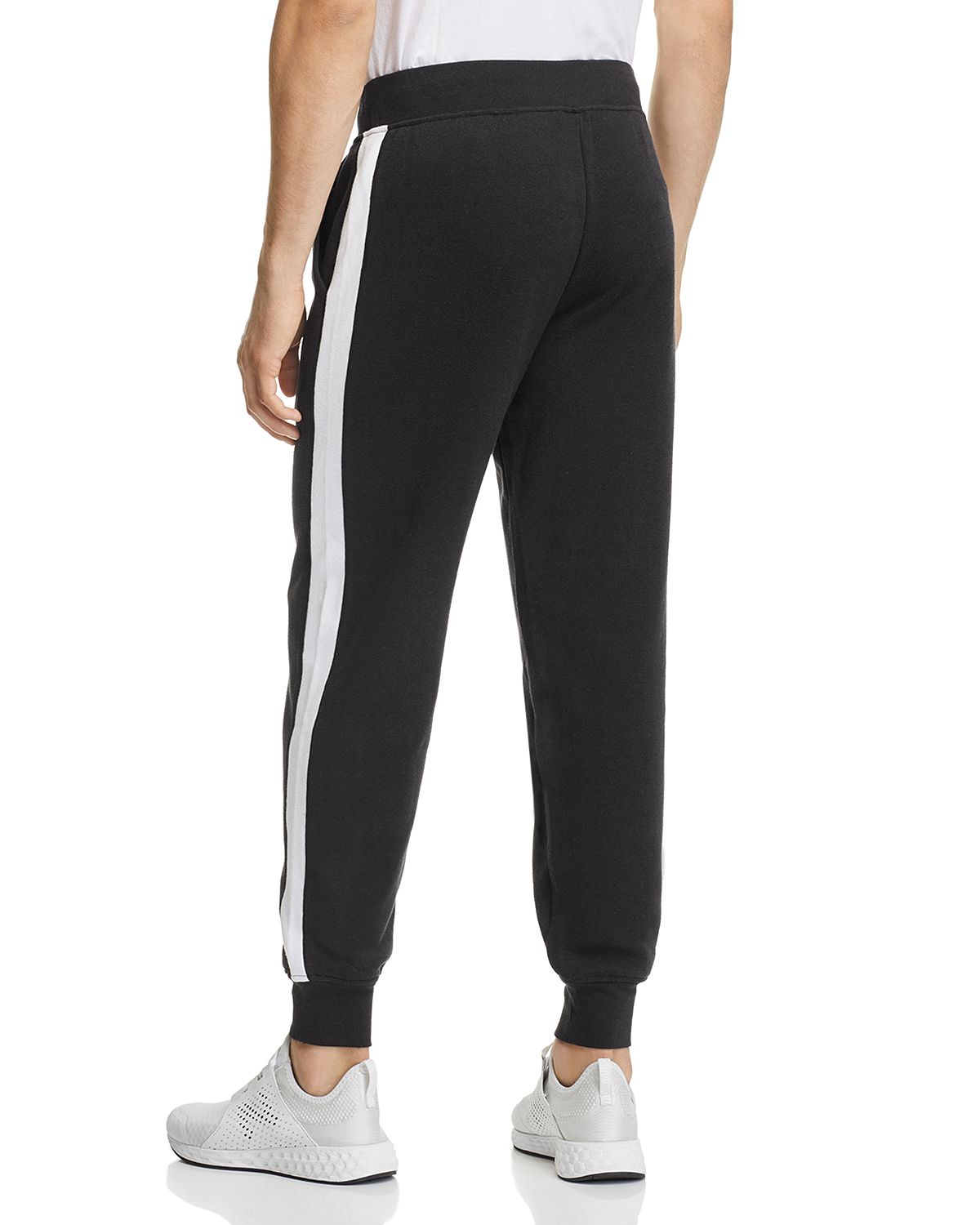 Alternative Apparel Side-stripe Track Pants Black/White