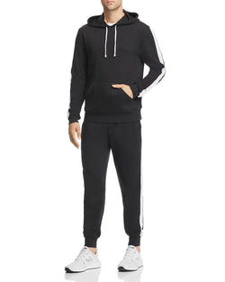 Alternative Apparel Side-stripe Track Pants Black/White thumbnail 3