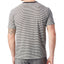 Alternative Apparel Striped Crew T-shirt Black